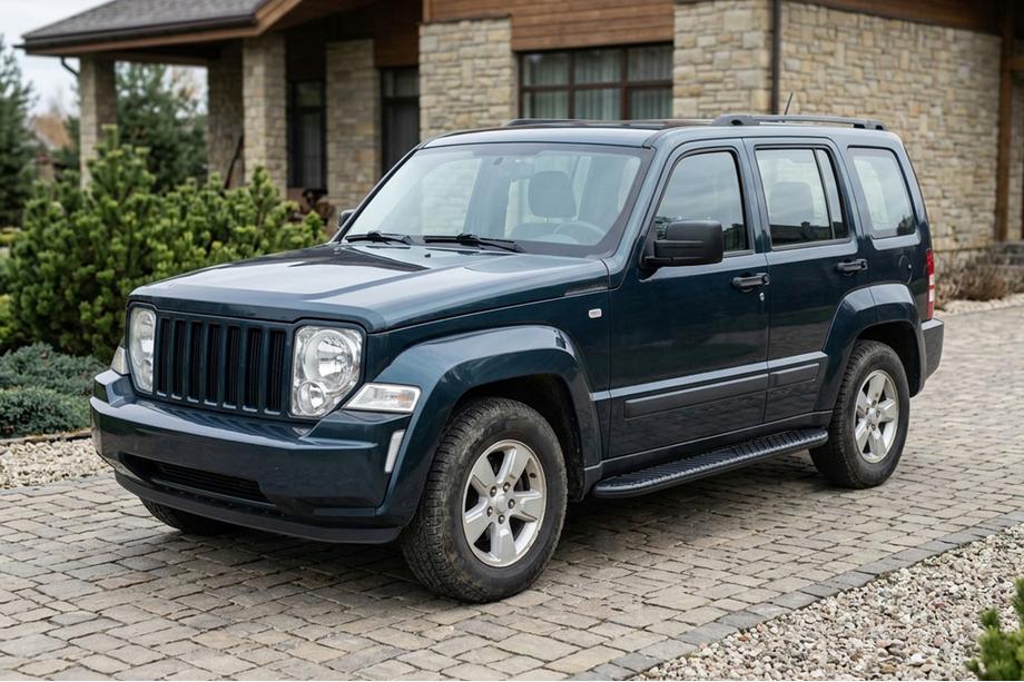 Jeep Cherokee/Liberty 2007–2013 Bosphore Black zijtreden (2 stuks, aluminium) Foto 1