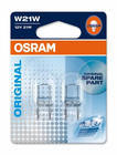 Osram 7505 W21W 12V 21W W3x16d knipperlichtlamp (2 stuks) foto 1