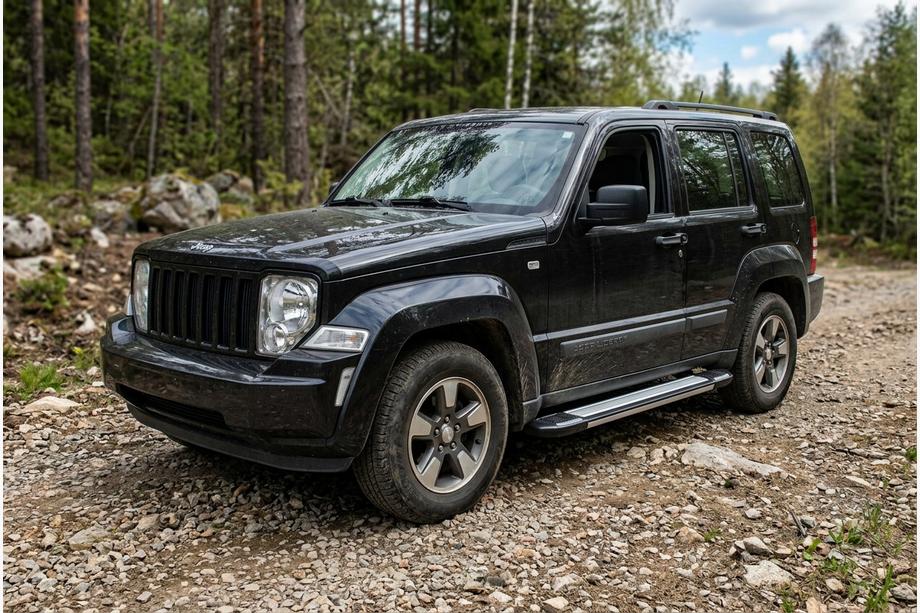 Jeep Cherokee/Liberty 2007–2013 Rainbow zijtreden (set van 2, aluminium) Image