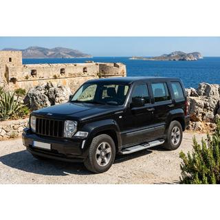Mevsim Grey side steps (2 stuks, aluminium) Jeep Cherokee/Liberty 2007–2013 foto 1
