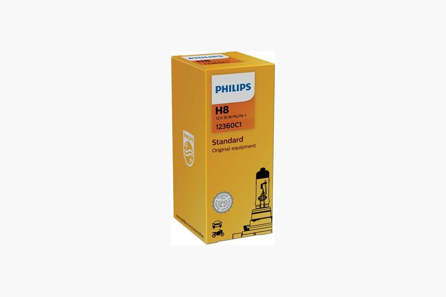 Philips H8 35W 12360 koplamplamp Foto 2