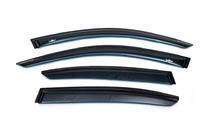 BMW 3-serie E90/E91 2005–2011 Raamwindschermen SD (set 4 stuks, HIC) foto 1