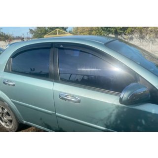 Raamwindschermen HB (set 4 stuks, HIC) Chevrolet Lacetti 2003–2024 foto 2