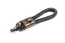 BMW Leren sleutelhanger met M-logo foto 2