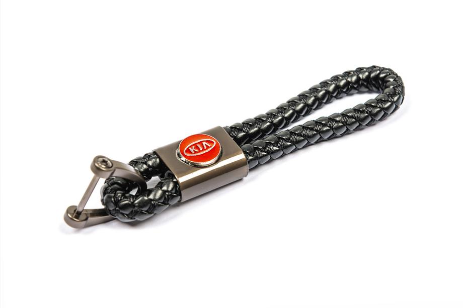 KIA Leren sleutelhanger V1 met KIA-logo Image