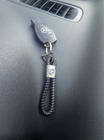 Mercedes-Benz Leren sleutelhanger V1 met Mercedes-logo foto 2