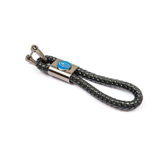 Leren sleutelhanger V1 met Subaru-logo