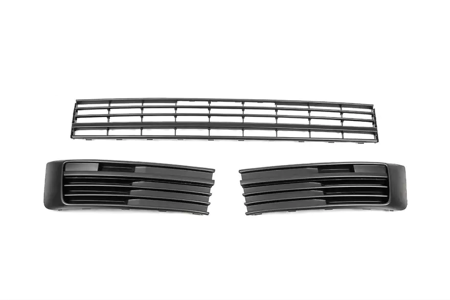 Volkswagen T6 2015–2024 Ondergrille voorzijde (3-delig, mat) Image