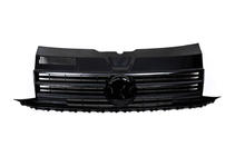 Volkswagen T6 2015–2024 Voorgrille hoogglans zwart (voor embleem) foto 2