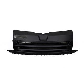 Voorgrille matzwart (zonder embleem) Volkswagen T6 2015–2024 foto 1