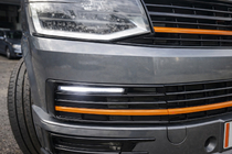 Volkswagen T6 2015–2024 DRL-inserts in de bumper (SportLine) foto 1