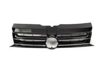 Volkswagen T5 2010–2015 Voorgrille, hoogglans zwart (voor embleem) foto 1