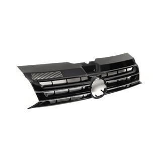 Voorgrille, hoogglans zwart (voor embleem) Volkswagen T5 2010–2015 foto 3