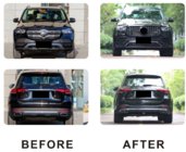 Mercedes GLE W167 2018– AMG GLE63 bodykit (met volledige achterbumper) foto 3