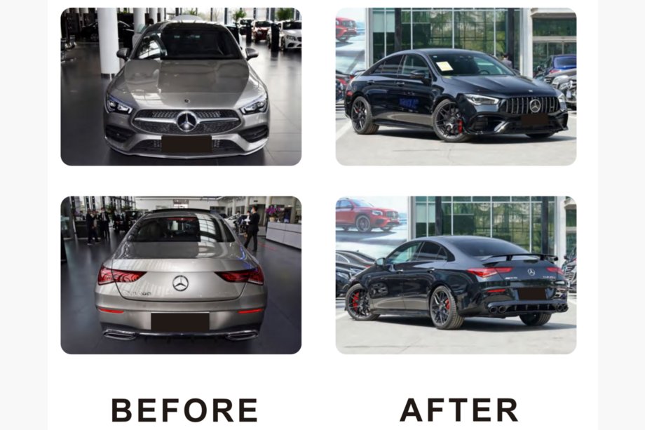 Mercedes CLA C118 2019– AMG CLA45 bodykit Image