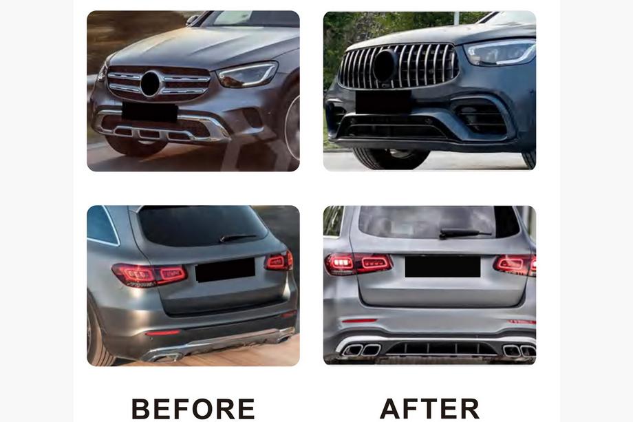Mercedes GLC X253 2015–2022 Carrosseriekit 2020-2022 (AMG GLC63) Foto 8