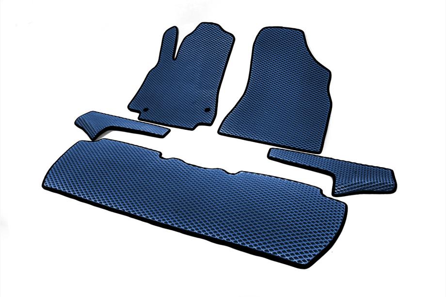 Peugeot Partner Tepee 2008–2018 EVA automatten (blauw) Voor + achter (3 stuks) Foto 2