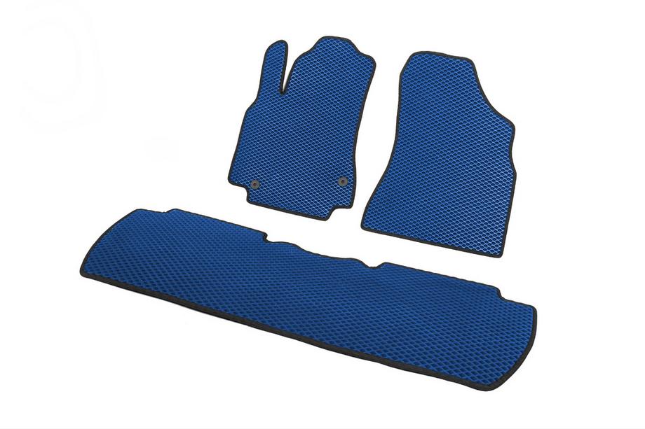 Peugeot Partner Tepee 2008–2018 EVA automatten (blauw) Voor + achter (3 stuks) Foto 4