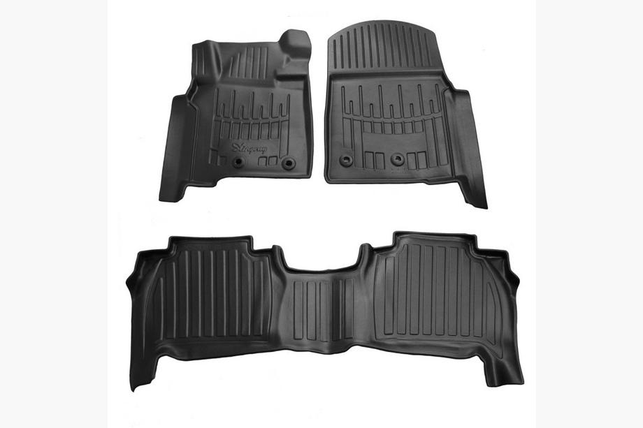 Lexus LX570/450d 2008–2022 Stingray 3D vloermattenset (2012-2021, 4-delig, polyurethaan) Image