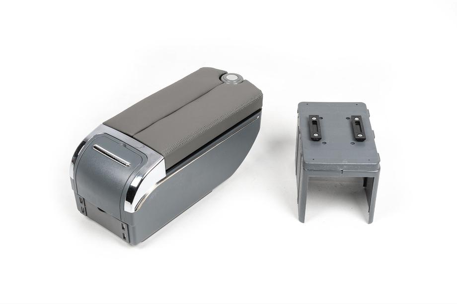 Universele armsteun met USB (grijs) Foto 1