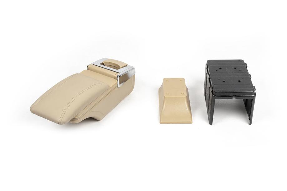 Universele armsteun met bekerhouder (beige) Foto 1