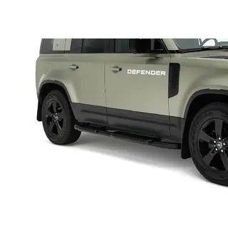 OEM Black side steps (voor 110/130, 2 stuks)