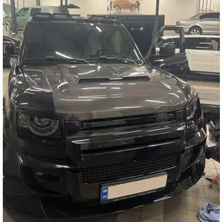 Carbon motorkap (echt carbon) Land Rover Defender 2019– foto 1