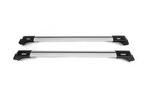 Afsluitbare dwarsdragers voor standaard dakrails Skybar V1 (2 stuks) tot 110 cm, grijs foto 3