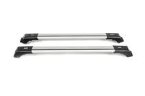 Afsluitbare dwarsdragers voor standaard dakrails Skybar V1 (2 stuks) tot 110 cm, grijs foto 4