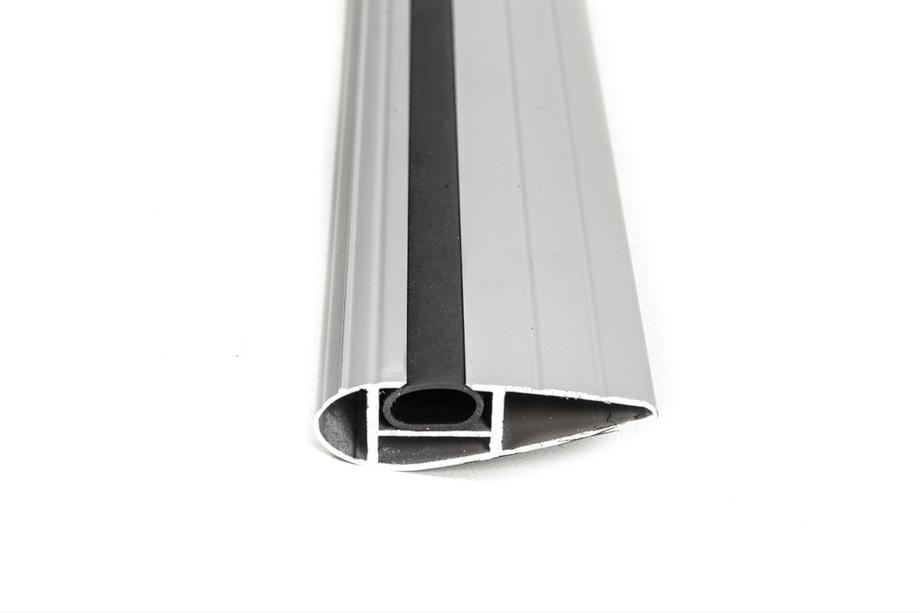 Afsluitbare dwarsdragers voor standaard dakrails Skybar V1 (2 stuks) tot 140 cm, grijs Foto 13