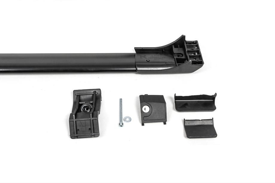 Afsluitbare dwarsdragers voor standaard dakrails Skybar V1 (2 stuks) tot 140 cm, grijs Foto 17