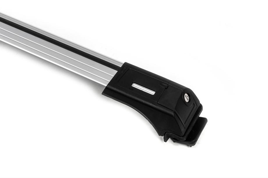 Afsluitbare dwarsdragers voor standaard dakrails Skybar V1 (2 stuks) tot 140 cm, grijs Foto 20