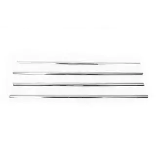 Onderste raamsierlijsten (set 4 stuks, RVS) foto 2
