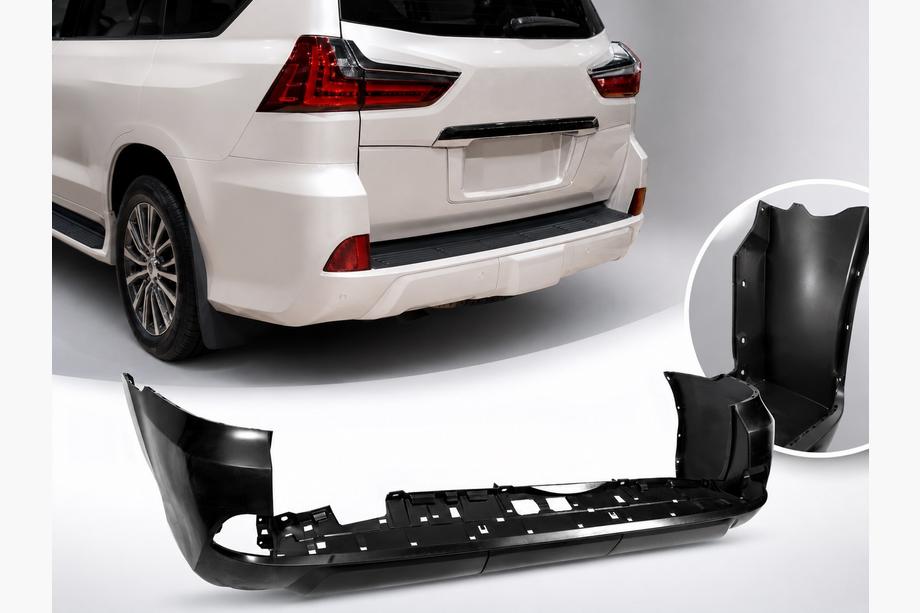 Lexus LX570/450d 2008–2022 Achterbumper (2015-2023, spuitklaar) Image