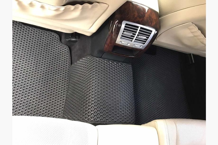 Mercedes S-class W221 2005–2013 EVA vloermatten (Long, zwart) Image