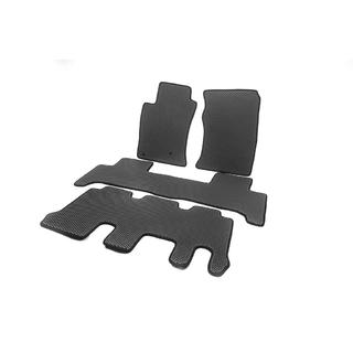 EVA automatten (3 rijen, zwart) Toyota Land Cruiser Prado 120 2002–2009 foto 2