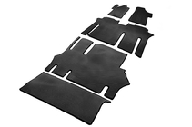 Mercedes Vito W639 2004–2014 EVA V2 automatten (Alleen afhalen, complete set voor volledig interieur, zwart) foto 2