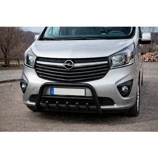 Bullbar WT003 Black (RVS) Renault Trafic 2015– foto 1