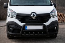 Opel Vivaro 2015–2019 Bullbar WT003 Black (RVS) foto 2