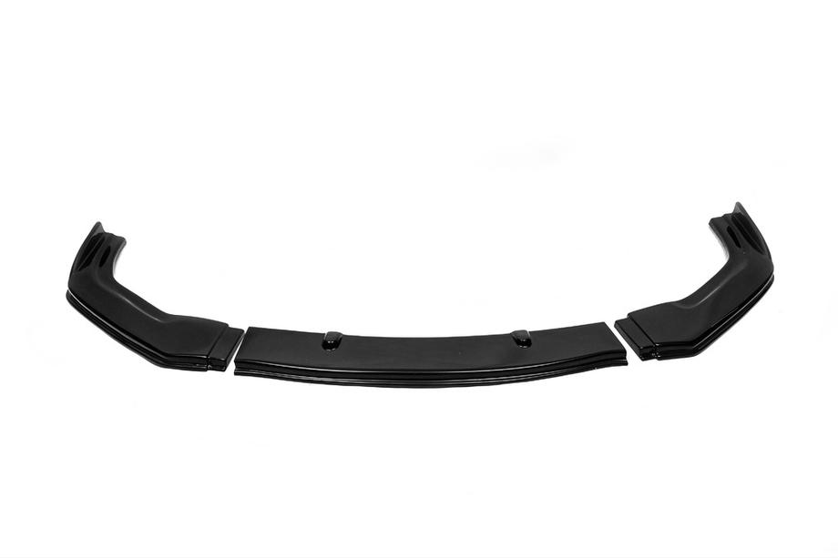Honda Civic Sedan X 2016–2021 Front bumper lip LIP V2 (zwart) Image