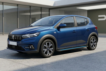 Dacia Sandero 2021– Maya Blue zijtreden (2 stuks, aluminium) foto 1