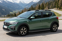 Dacia Sandero 2021– Tayga Black zijtreden (set van 2, aluminium) foto 1