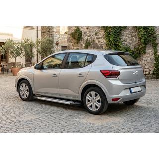 Zijdrempels Vision New Grey (set van 2, aluminium) Dacia Sandero 2021– foto 1