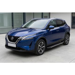 Side steps Bosphorus Grey (set van 2, aluminium) Nissan Qashqai 2021– foto 1