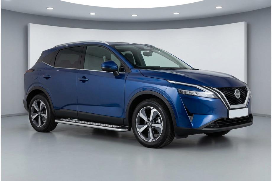 Nissan Qashqai 2021– Side steps Maydos V2 (2 stuks, aluminium) Image