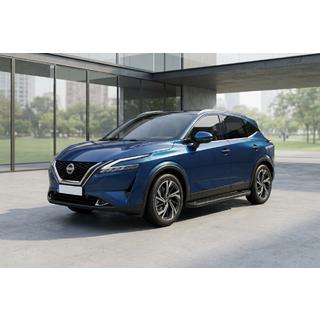 Allmond Black side steps (2 st., aluminium) Nissan Qashqai 2021– foto 1