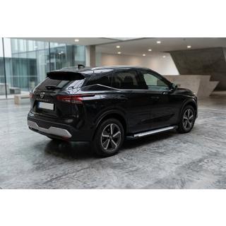 Side steps Allmond Grey (set van 2, aluminium) Nissan Qashqai 2021– foto 1