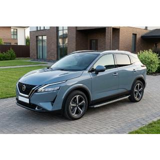 BlackLine side steps (2 stuks, aluminium) Nissan Qashqai 2021– foto 1