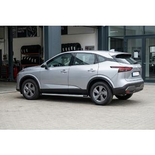 Fullmond side steps (2 stuks, aluminium) Nissan Qashqai 2021– foto 1