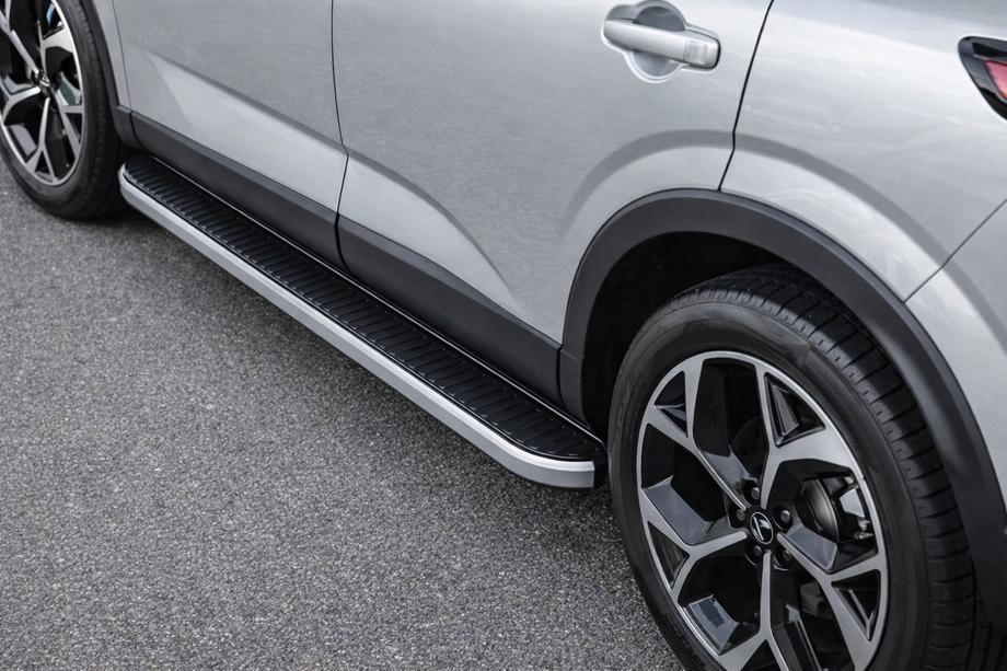 Nissan Qashqai 2021– Side steps Tayga Grey (2 stuks, aluminium) Foto 1